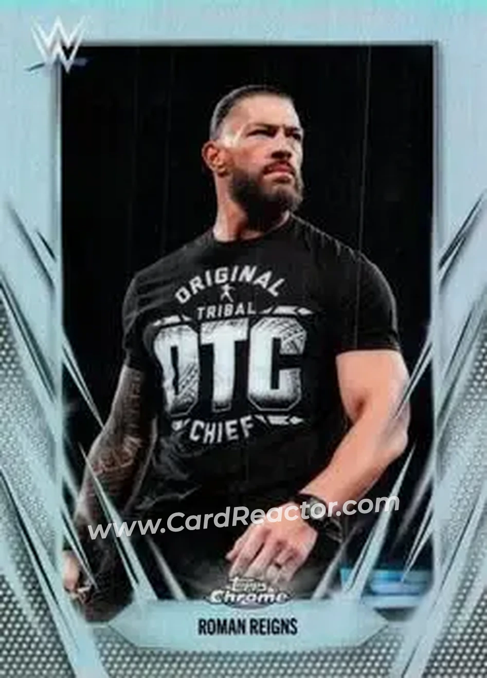 2026 Topps Chrome WWE - Refractor #18 - Roman Reigns - Front