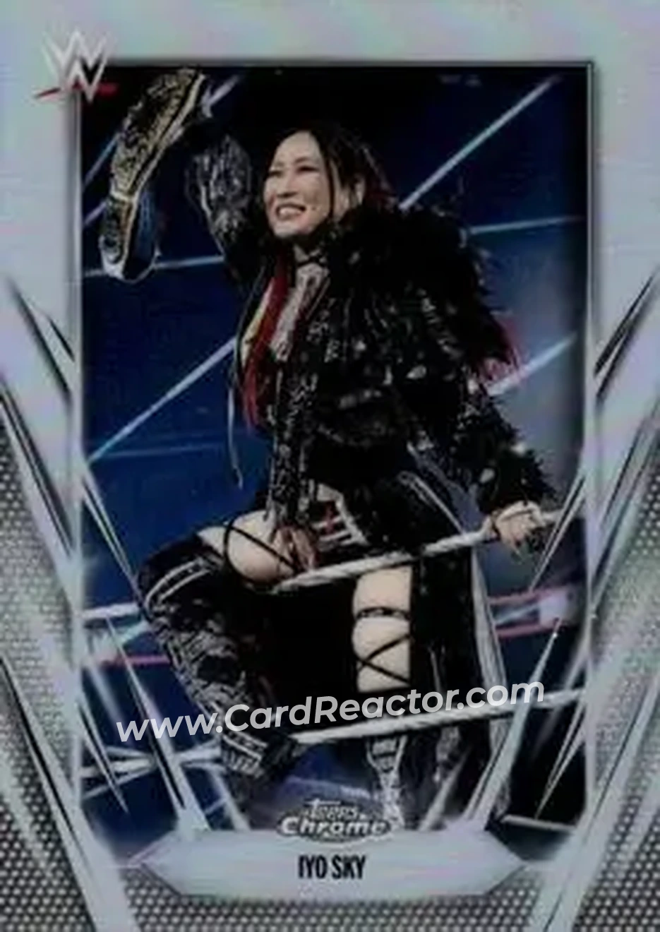 2026 Topps Chrome WWE - Refractor #35 - Iyo Sky - Front