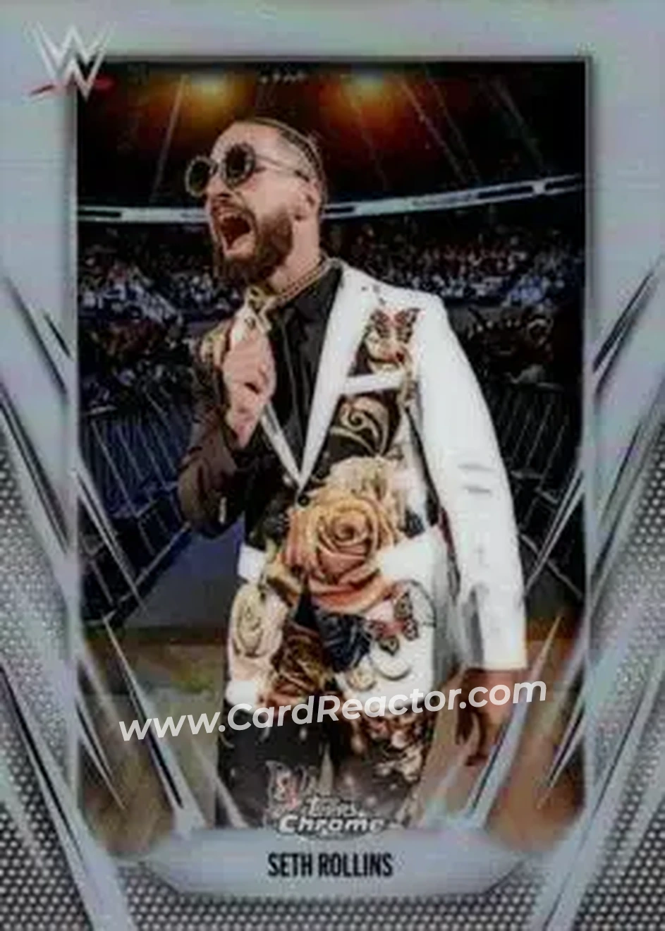 2026 Topps Chrome WWE - Refractor #40 - Seth "Freakin" Rollins - Front 2026 Topps Chrome WWE - Refractor #40 - Seth "Freakin" Rollins - Front