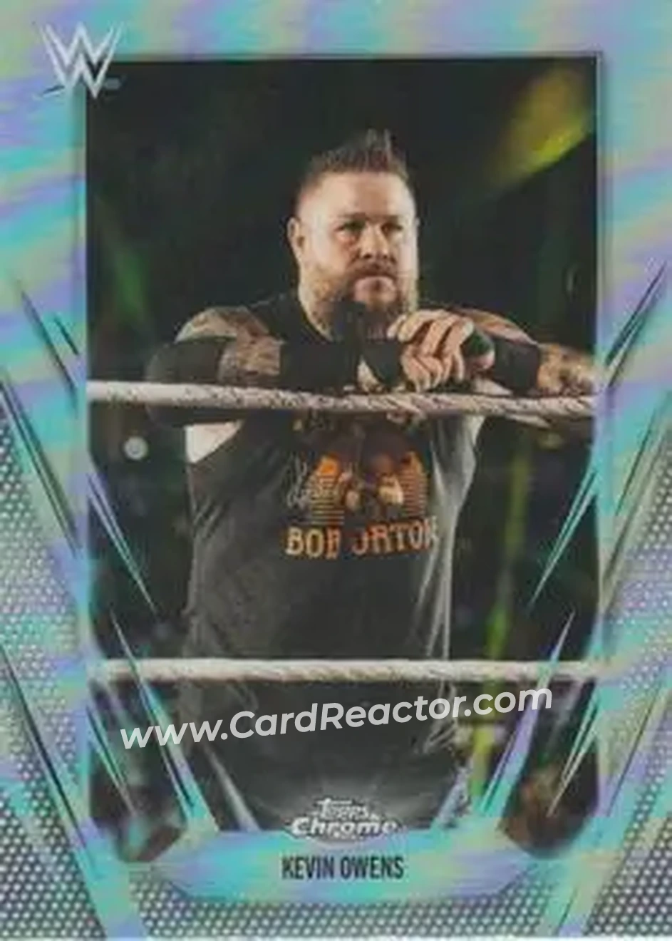 2026 Topps Chrome WWE - Refractor #51 - Kevin Owens - Front 2026 Topps Chrome WWE - Refractor #51 - Kevin Owens - Front