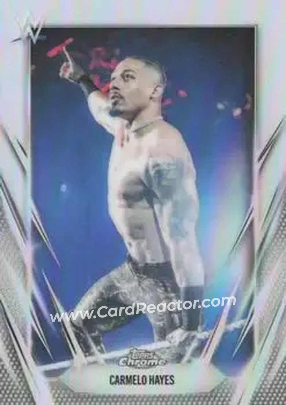 2026 Topps Chrome WWE - Refractor #70 - Carmelo Hayes - Front