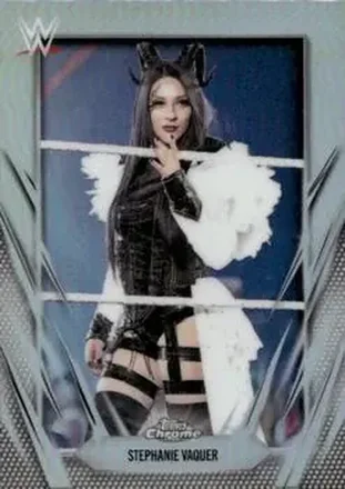 2026 Topps Chrome WWE - Refractor #74 - Stephanie Vaquer