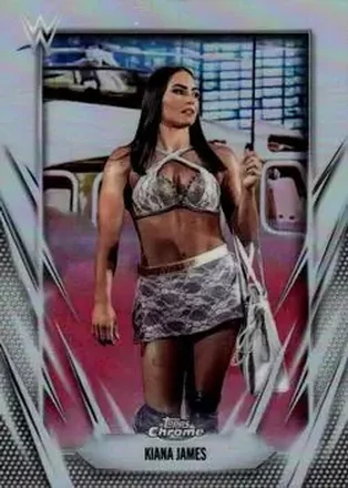 2026 Topps Chrome WWE - Refractor #82 - Kiana James