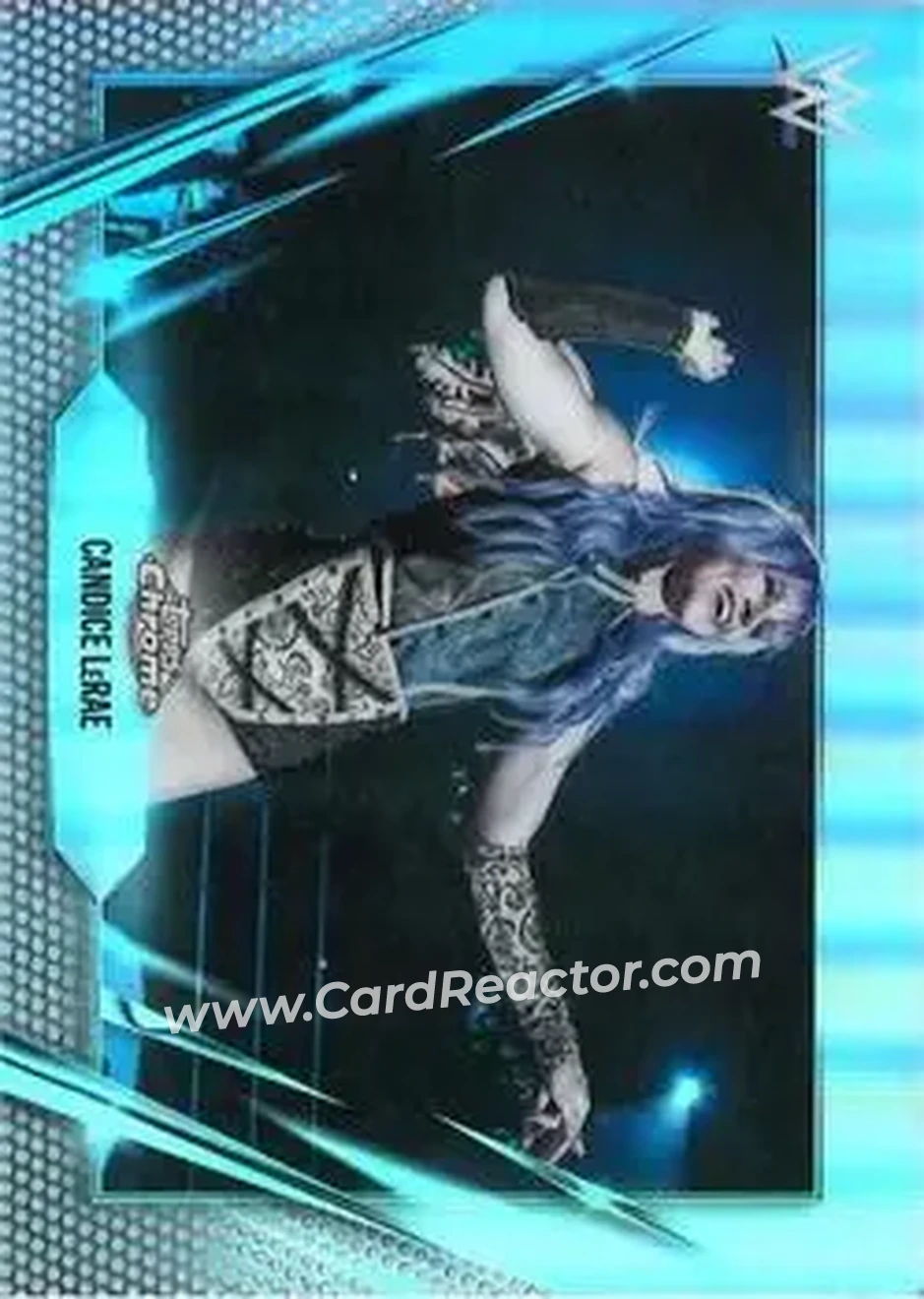 2026 Topps Chrome WWE - Refractor #90 - Candice LeRae - Front 2026 Topps Chrome WWE - Refractor #90 - Candice LeRae - Front