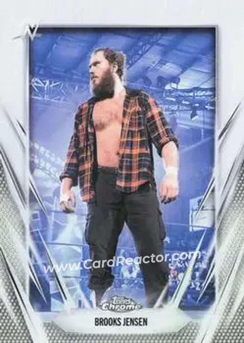 2026 Topps Chrome WWE - Refractor #104 - Brooks Jensen - Front