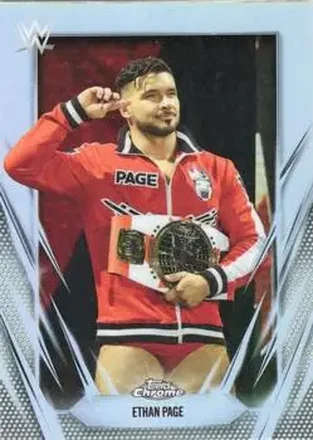 2026 Topps Chrome WWE - Refractor #133 - Ethan Page