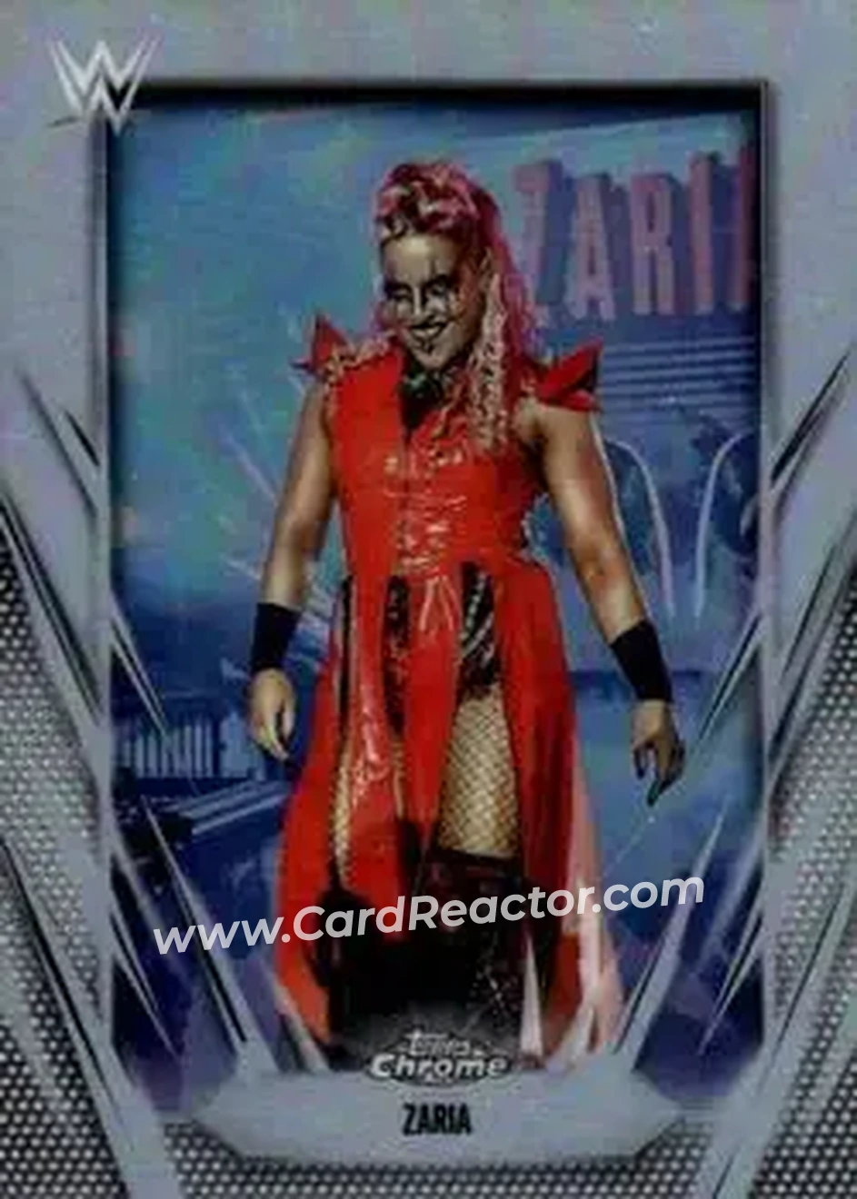 2026 Topps Chrome WWE - Refractor #158 - Zaria - Front