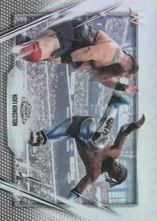 2026 Topps Chrome WWE - Refractor #166 - Kofi Kingston