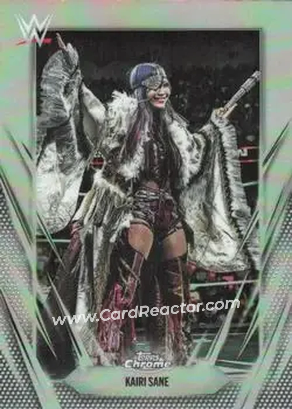 2026 Topps Chrome WWE - Refractor #174 - Kairi Sane - Front 2026 Topps Chrome WWE - Refractor #174 - Kairi Sane - Front
