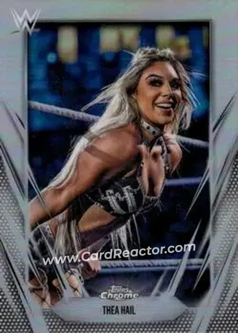 2026 Topps Chrome WWE - Refractor #183 - Thea Hail - Front 2026 Topps Chrome WWE - Refractor #183 - Thea Hail - Front