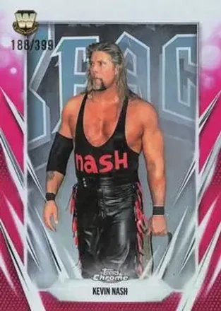 2026 Topps Chrome WWE - Magenta Refractor #24 - Kevin Nash