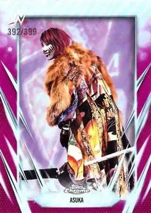 2026 Topps Chrome WWE - Magenta Refractor #27 - Asuka
