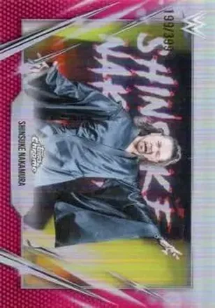 2026 Topps Chrome WWE - Magenta Refractor #36 - Shinsuke Nakamura