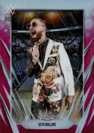 2026 Topps Chrome WWE - Magenta Refractor #40 - Seth "Freakin" Rollins