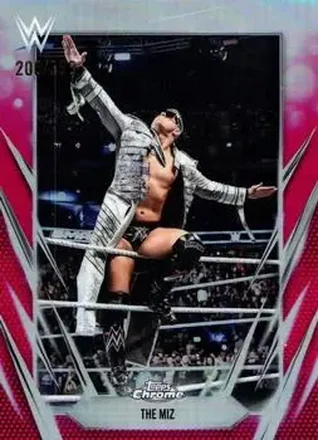 2026 Topps Chrome WWE - Magenta Refractor #48 - The Miz
