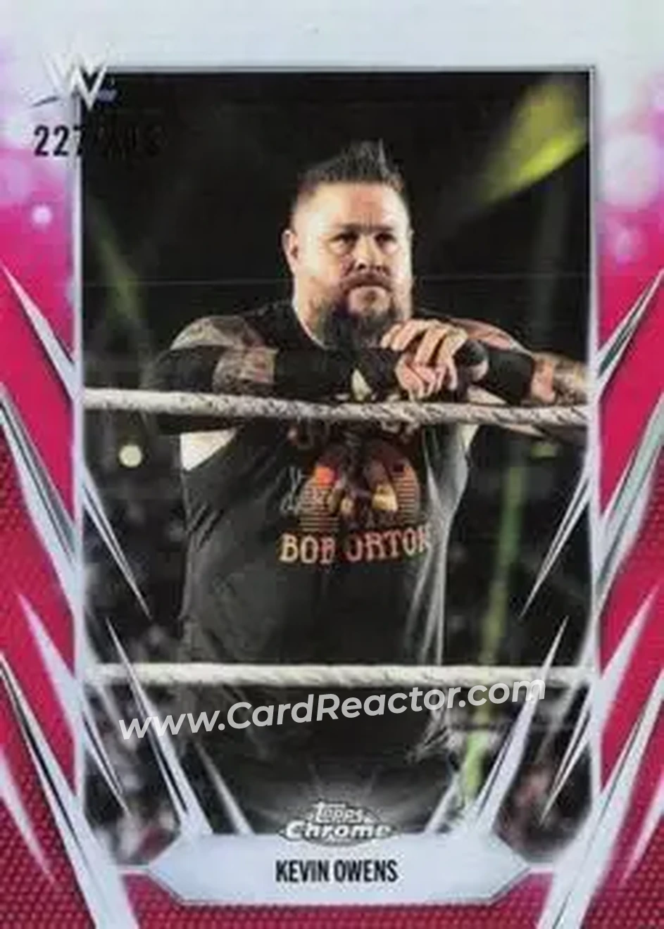 2026 Topps Chrome WWE - Magenta Refractor #51 - Kevin Owens - Front
