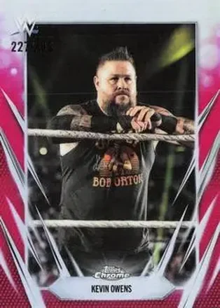 2026 Topps Chrome WWE - Magenta Refractor #51 - Kevin Owens