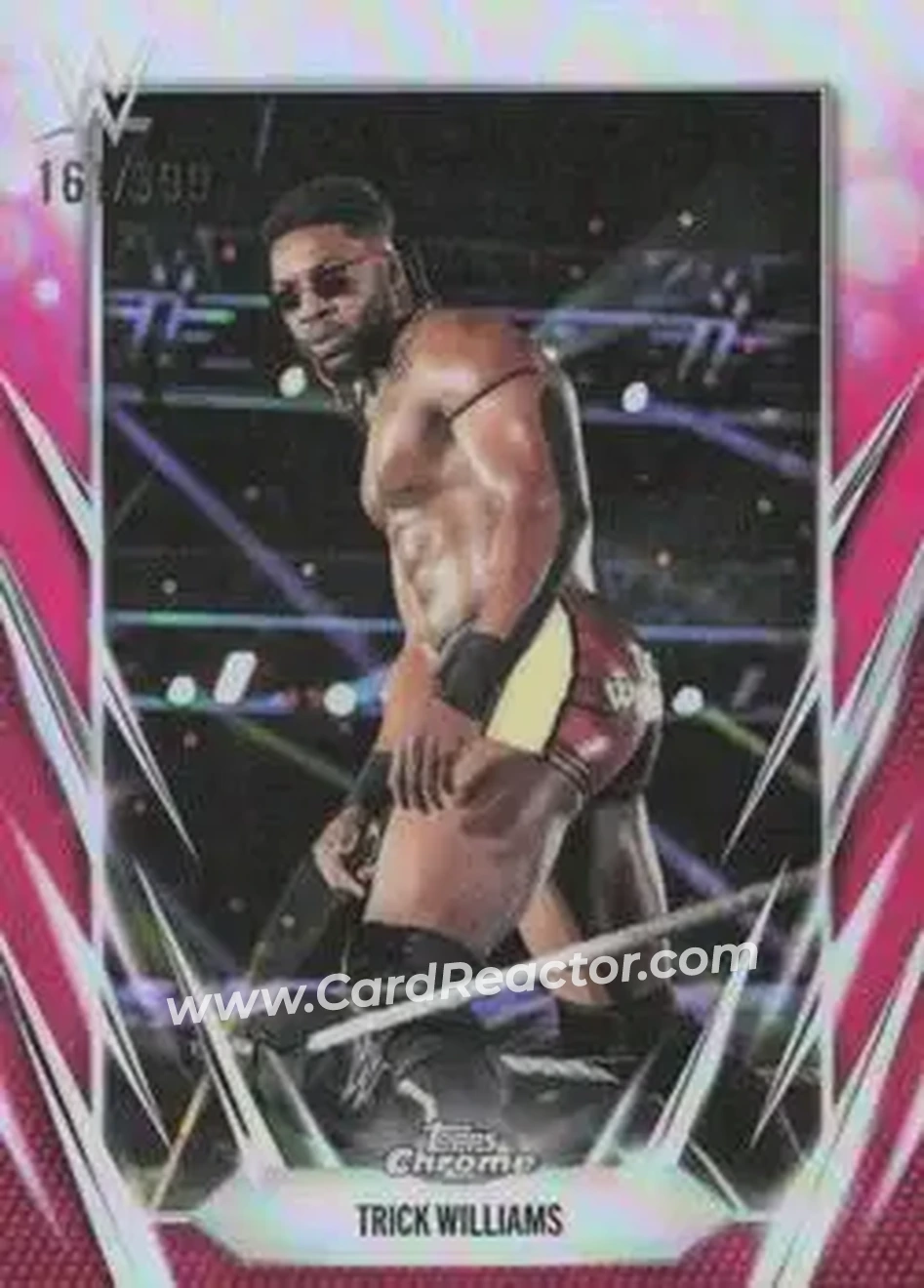 2026 Topps Chrome WWE - Magenta Refractor #52 - Trick Williams - Front