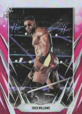 2026 Topps Chrome WWE - Magenta Refractor #52 - Trick Williams