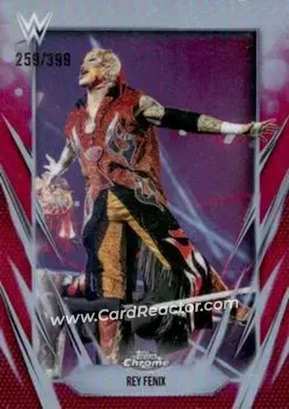 2026 Topps Chrome WWE - Magenta Refractor #79 - Rey Fenix - Front