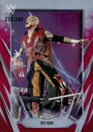 2026 Topps Chrome WWE - Magenta Refractor #79 - Rey Fenix
