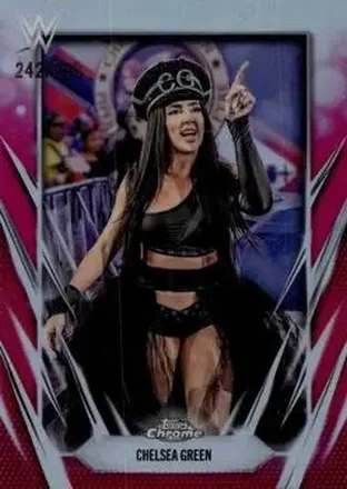 2026 Topps Chrome WWE - Magenta Refractor #80 - Chelsea Green