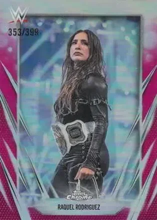 2026 Topps Chrome WWE - Magenta Refractor #84 - Raquel Rodriguez