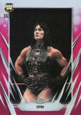2026 Topps Chrome WWE - Magenta Refractor #85 - Chyna