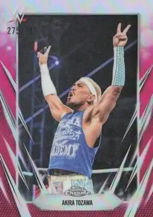 2026 Topps Chrome WWE - Magenta Refractor #88 - Akira Tozawa