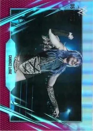 2026 Topps Chrome WWE - Magenta Refractor #90 - Candice LeRae