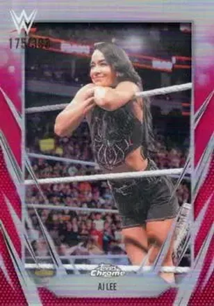 2026 Topps Chrome WWE - Magenta Refractor #105 - AJ Lee