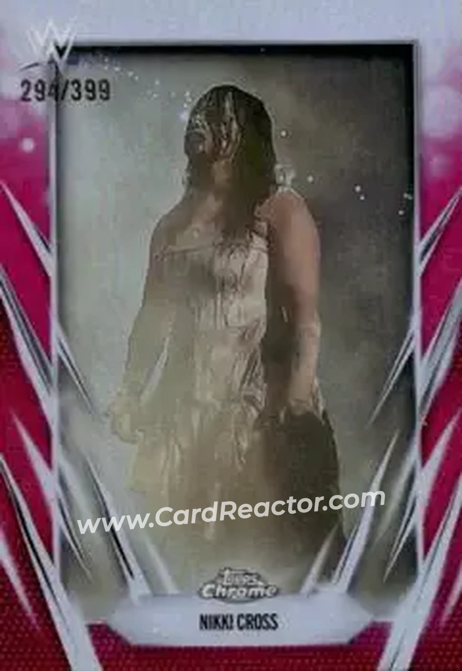 2026 Topps Chrome WWE - Magenta Refractor #132 - Nikki Cross - Front