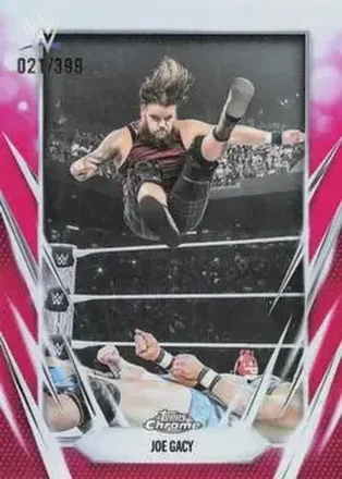 2026 Topps Chrome WWE - Magenta Refractor #153 - Joe Gacy