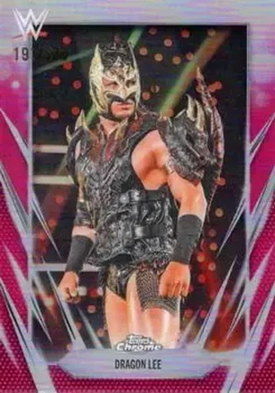2026 Topps Chrome WWE - Magenta Refractor #155 - Dragon Lee