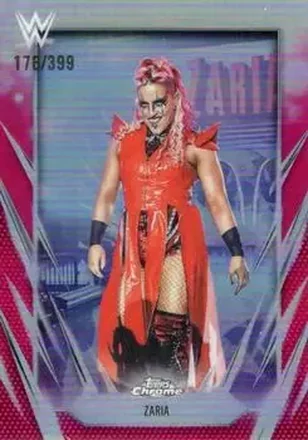 2026 Topps Chrome WWE - Magenta Refractor #158 - Zaria