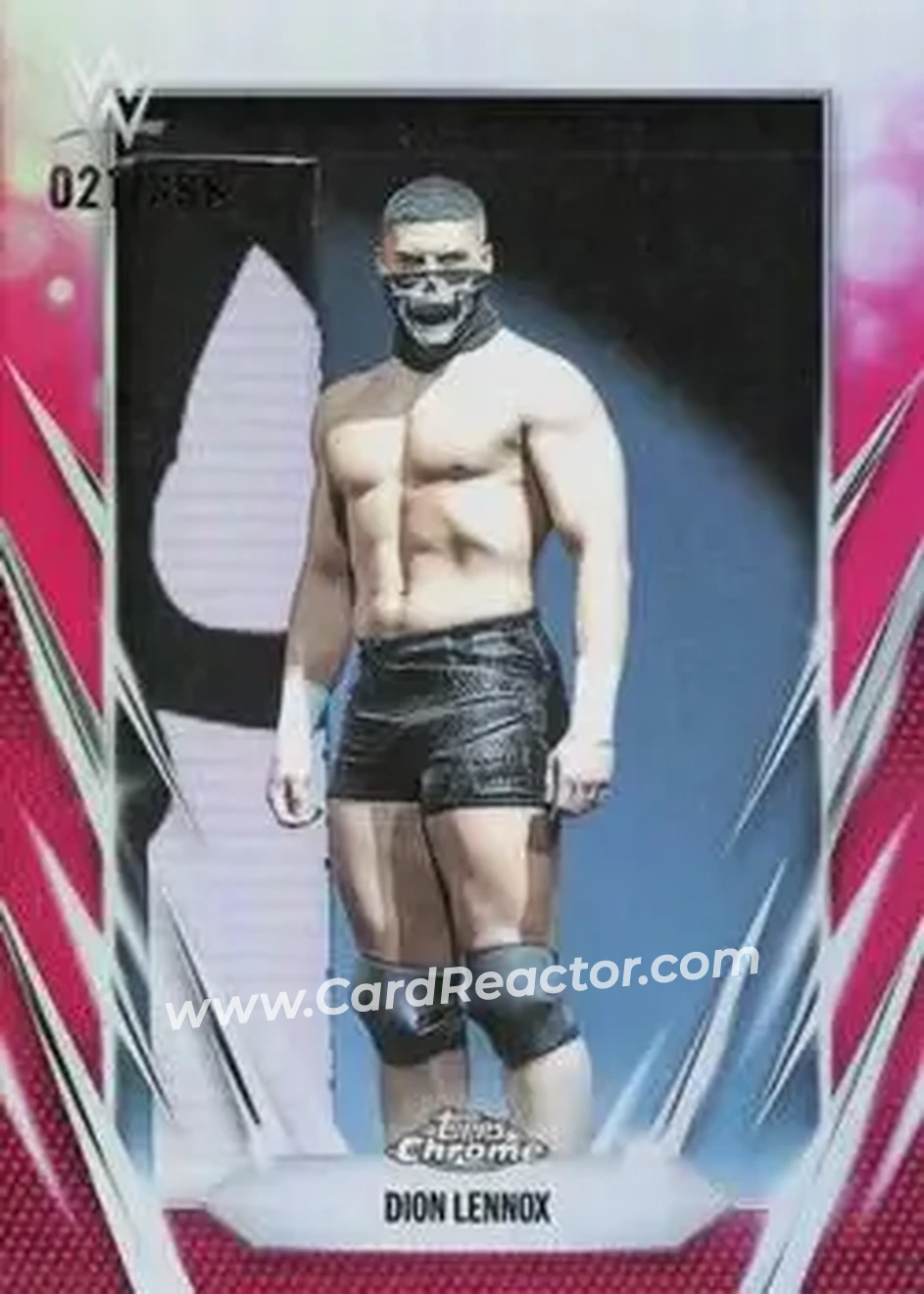 2026 Topps Chrome WWE - Magenta Refractor #160 - Dion Lennox - Front
