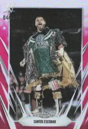 2026 Topps Chrome WWE - Magenta Refractor #164 - Santos Escobar