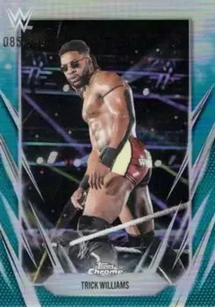 2026 Topps Chrome WWE - Teal Refractor #52 - Trick Williams
