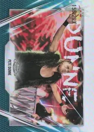 2026 Topps Chrome WWE - Teal Refractor #62 - Pete Dunne