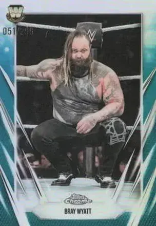 2026 Topps Chrome WWE - Teal Refractor #76 - "The Fiend" Bray Wyatt