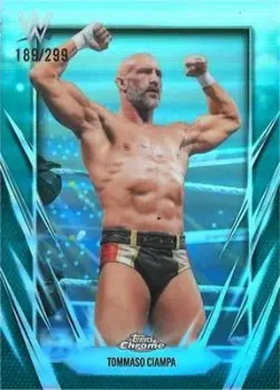 2026 Topps Chrome WWE - Teal Refractor #86 - Tommaso Ciampa