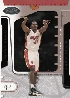 2002-03 Hoops Hot Prospects #4 - Brian Grant - Miami Heat