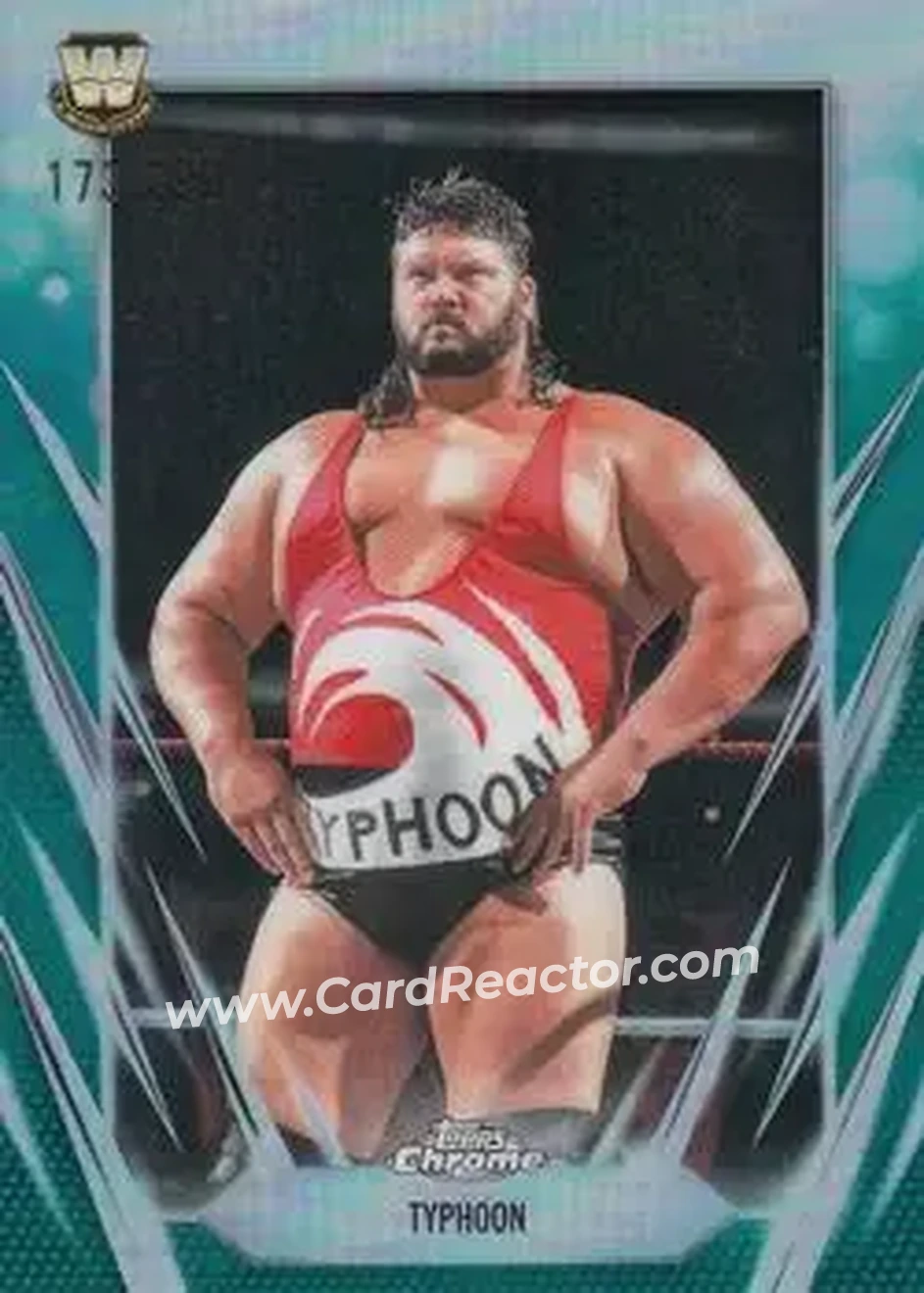 2026 Topps Chrome WWE - Teal Refractor #119 - Tugboat - Front