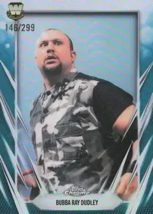 2026 Topps Chrome WWE - Teal Refractor #172 - Bubba Ray Dudley