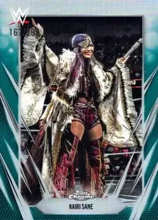 2026 Topps Chrome WWE - Teal Refractor #174 - Kairi Sane