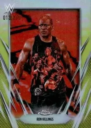 2026 Topps Chrome WWE - Yellow Refractor #14 - R-Truth