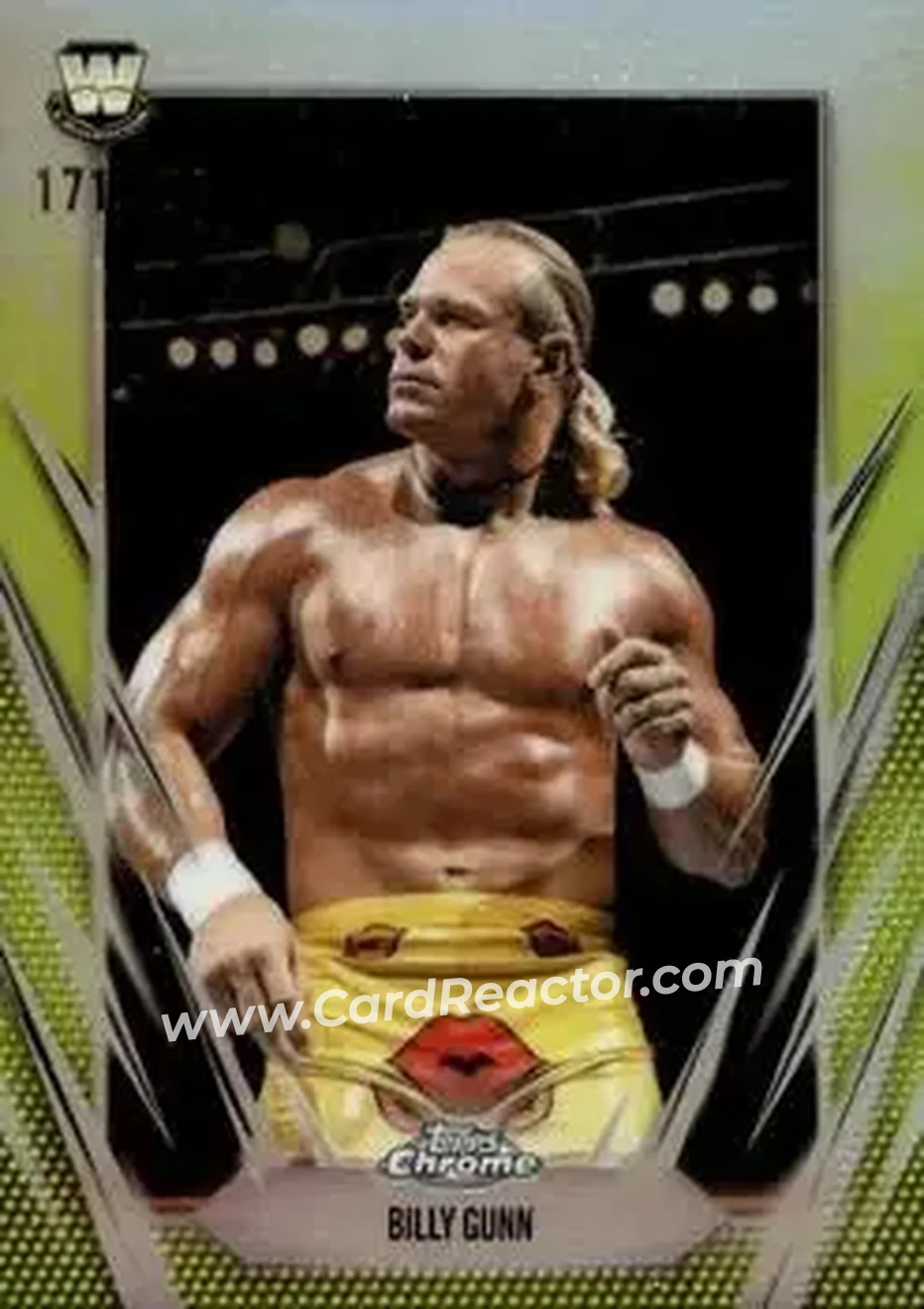 2026 Topps Chrome WWE - Yellow Refractor #22 - Billy Gunn - Front