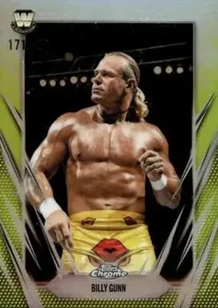 2026 Topps Chrome WWE - Yellow Refractor #22 - Billy Gunn