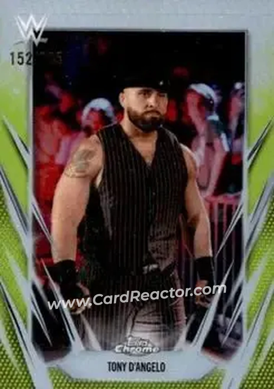 2026 Topps Chrome WWE - Yellow Refractor #26 - Tony D'Angelo - Front