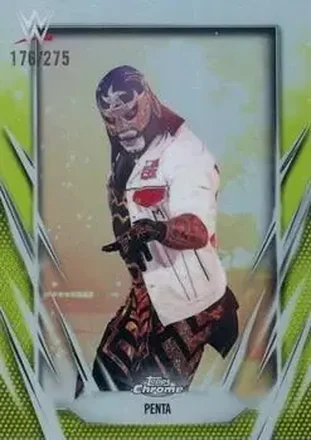 2026 Topps Chrome WWE - Yellow Refractor #41 - Penta
